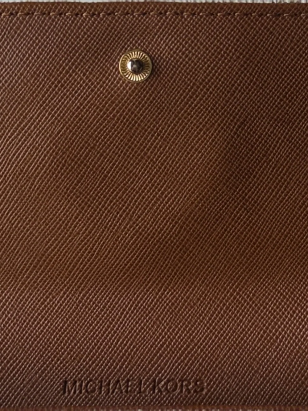 Michael Kors Caramel Saffiano Continental Wallet